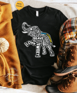 Elephant Down Syndrome Day Awareness Motivation TShirt