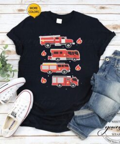 Firefighter Trucks T-Shirt