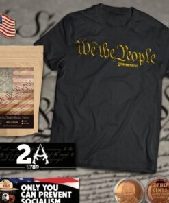 Flag and Cross We the People T-Shirt