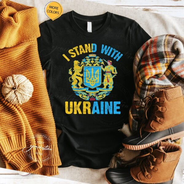 I Stand With Ukraine Fight For Freedom Shirt