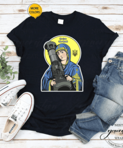 Saint Javelin Protector Of Ukraine Support Ukraine T-Shirt