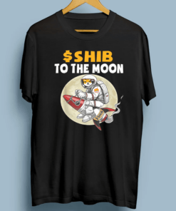 Shiba To The Moon Shiba Inu Token Coin Doge Killer Crypto Shirts