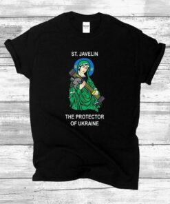 St Javelin The Protector of Ukraine T-Shirt