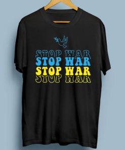 Stop War Ukraine Ukrainian Flag Pride Shirts