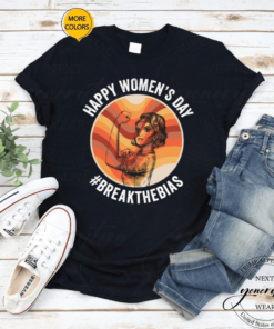 Strong Women International Women’s day Feminism Empower Retro Vintage T-Shirt