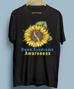 Sunflower Down Syndrome Awareness T-Shirt