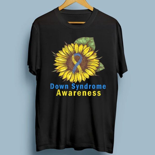 Sunflower Down Syndrome Awareness T-Shirt