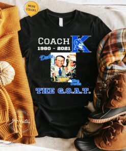 The Greatest Of All Time Duke Blue Devils Basketball Coach TShirt