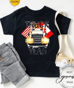 Truck Yeah Canadian Trucker Gift TShirt