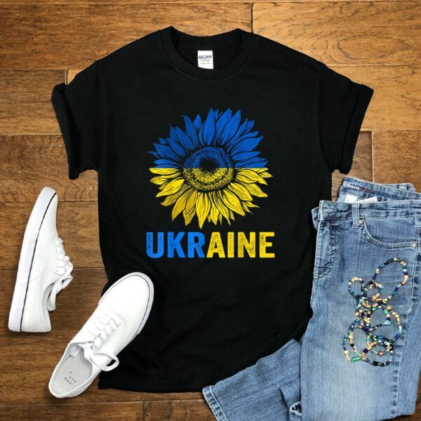 Ukraine Flag Sunflower Vintage Shirt Ukrainian Support Lover Shirts