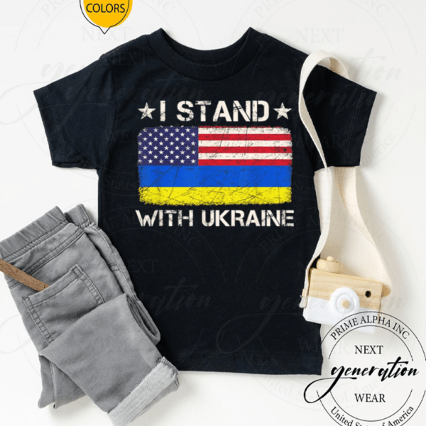 Ukrainian Lover I Stand With Ukraine Pullover Shirts