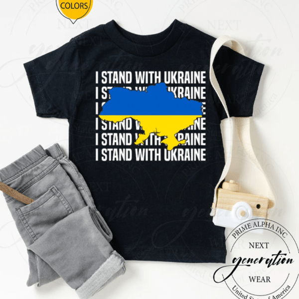 Usa Support Ukraine Flag Ukrainian I Stand With Ukraine Shirts