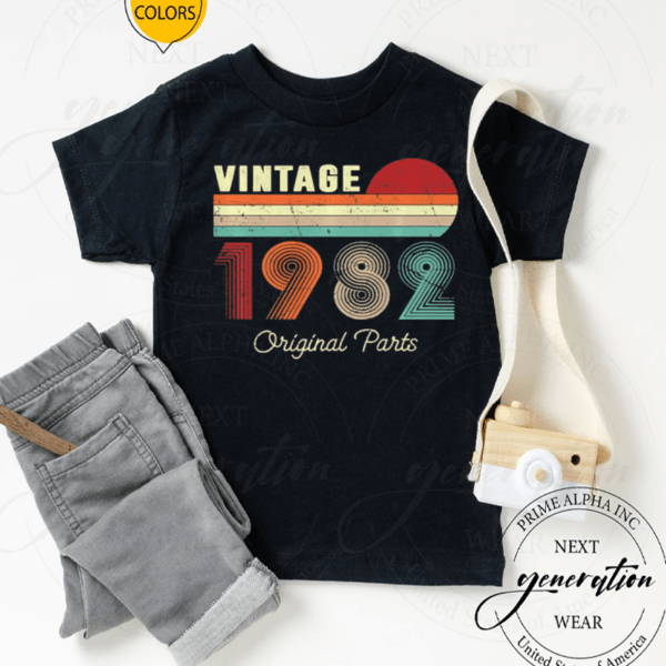 Vintage Original Parts 1982 Premium TShirt