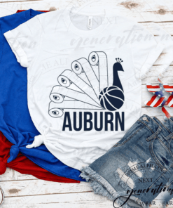 War Eagle Auburn Peacock TShirt