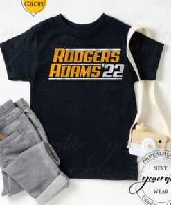 aaron rodgers and davante adams rodgers adams 22 tshirt