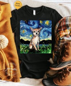 starry chihuahua dog lover shirts