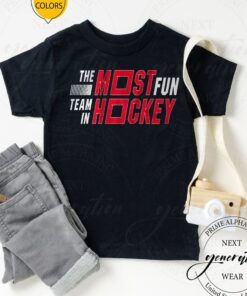 the most fun team in hockey shirts