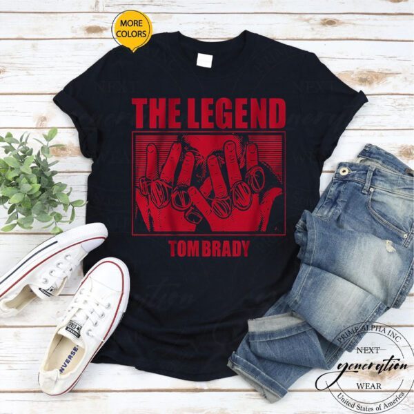 tom brady the legend tshirts