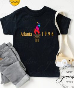 1996 Atlanta Olympics T-Shirt 90s Atlanta Olympiad Trendy TShirts