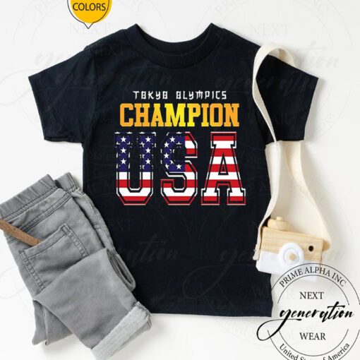 1996 Atlanta Olympics T-Shirt Champion USA Olympics Games TShirts