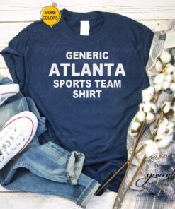 1996 Atlanta Olympics T-Shirt Generic Atlanta Sports Team TShirt