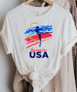 1996 Atlanta Olympics T-Shirt Gymnastics USA Support TShirts