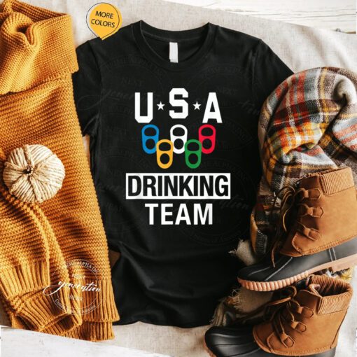 1996 Atlanta Olympics T-Shirt USA Drinking Team Beer Party TShirt