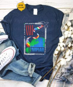 1996 Atlanta Olympics T-Shirt Vintage 1996 Atlanta Games 90s TShirt