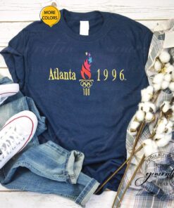 1996 Atlanta Olympics T-Shirt Vintage Champion USA Summer Shirts