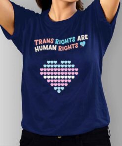 Trans rights are human rights shirts