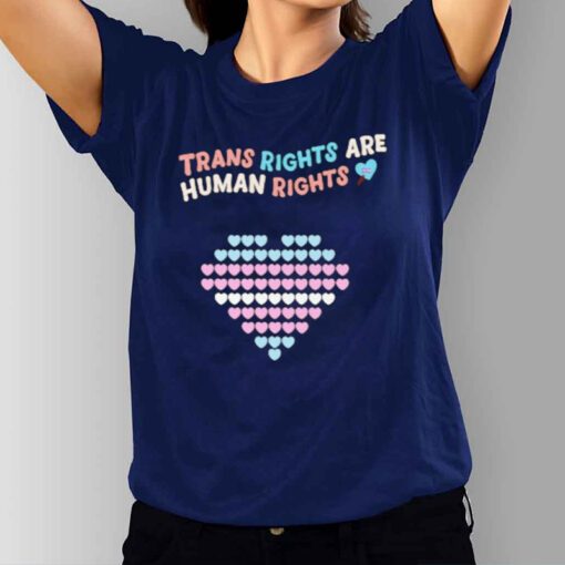 Trans rights are human rights shirts