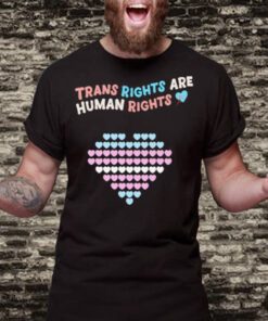 Trans rights are human rights t-shirt