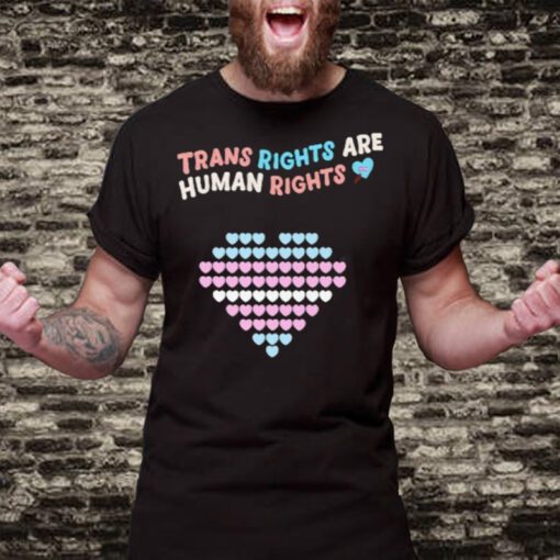 Trans rights are human rights t-shirt