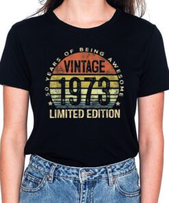 Vintage 1973 Limited Edition 50 Year Old Gifts 50th Birthday T-Shirt