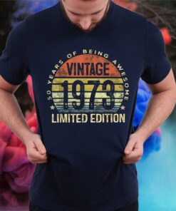 Vintage 1973 Limited Edition 50 Year Old Gifts 50th Birthday T-Shirts