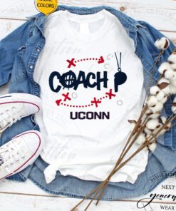 uconn basketball paige bueckers coach p tshirts