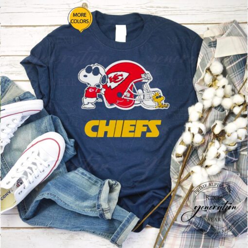 2023 Chiefs Snoopy Champion TShirt