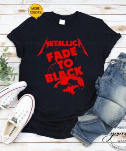 2023 Metallica Fade To Black tshirts