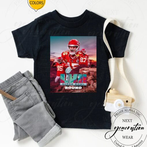 2023 Super Bowl LVII Bound Kansas CIty Chiefs tshirts