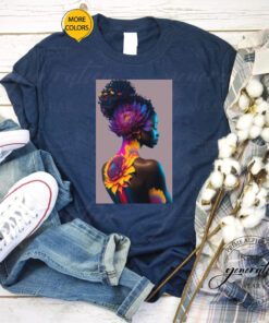 African Beauty Black History Month tshirt