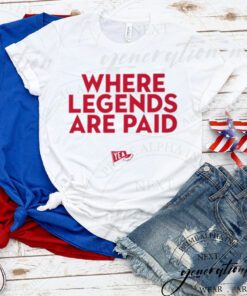 Alabama where legends are paid shirts