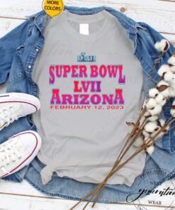 Arizona 2023 Super Bowl Lvii premium Graphic tshirt