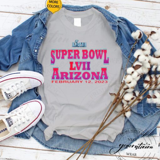 Arizona 2023 Super Bowl Lvii premium Graphic tshirt