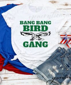 Bang Bang Bird Gang Philadelphia Philly Football Fan T Shirts