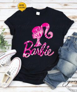 Barbie Birthday - Tie Dye Barbie Silhouette And Logo TShirts