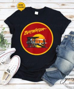 Baywatch Patch Logo Action Drama Comedy TV Series Shirt