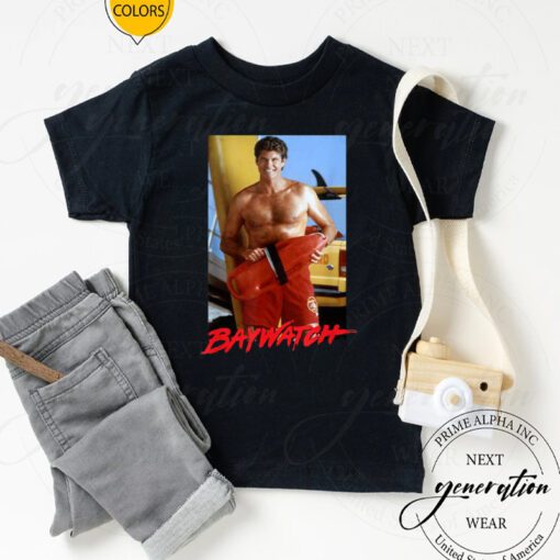 Baywatch T-Shirt Hoff Action Drama Comedy TV Series TeeShirts