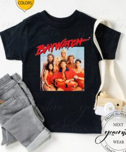 Baywatch T-Shirt OG Cast Action Drama Comedy TV Series Shirt