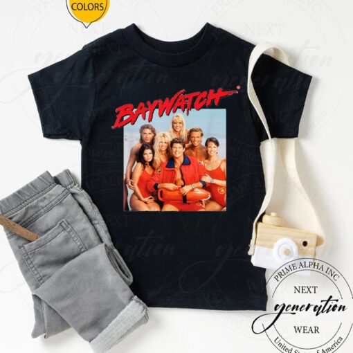 Baywatch T-Shirt OG Cast Action Drama Comedy TV Series Shirt