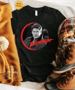 Baywatch T-Shirt Official David Hasselhoff Action Drama Shirts